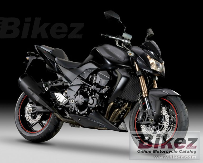 Big Kawasaki z750r black edition picture and wallpaper from Bikez.com